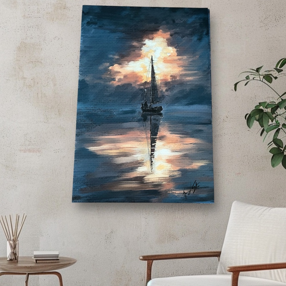 16”x24” Giclée Art Print (Unframed)– Sailing into Forever by Kevin Stock